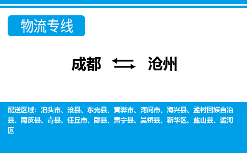 成都到沧州小汽车托运-成都到沧州救援拖车运输