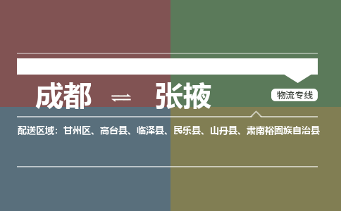 成都到张掖物流公司_成都物流到张掖_成都至张掖物流专线-冷链运输